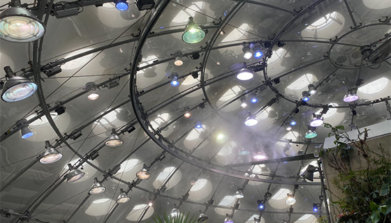 Kessil Lighting for Osher Rainforest Biodome