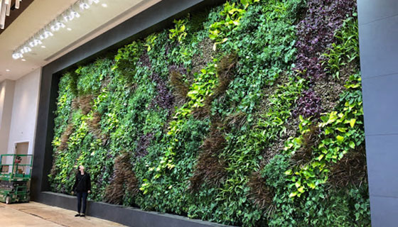 Kessil Lighting for Tishman Speyer Living Wall