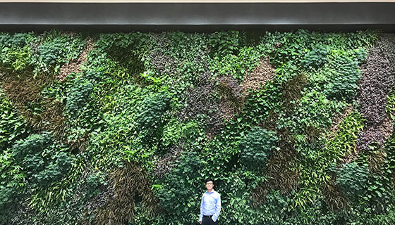 Kessil Lighting for Tishman Speyer Living Wall